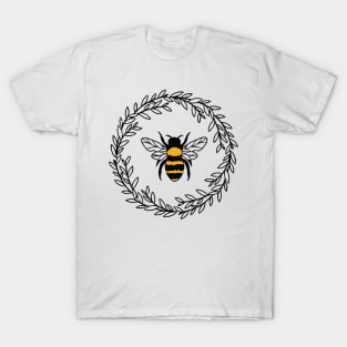 Bee in Wreath T-Shirt